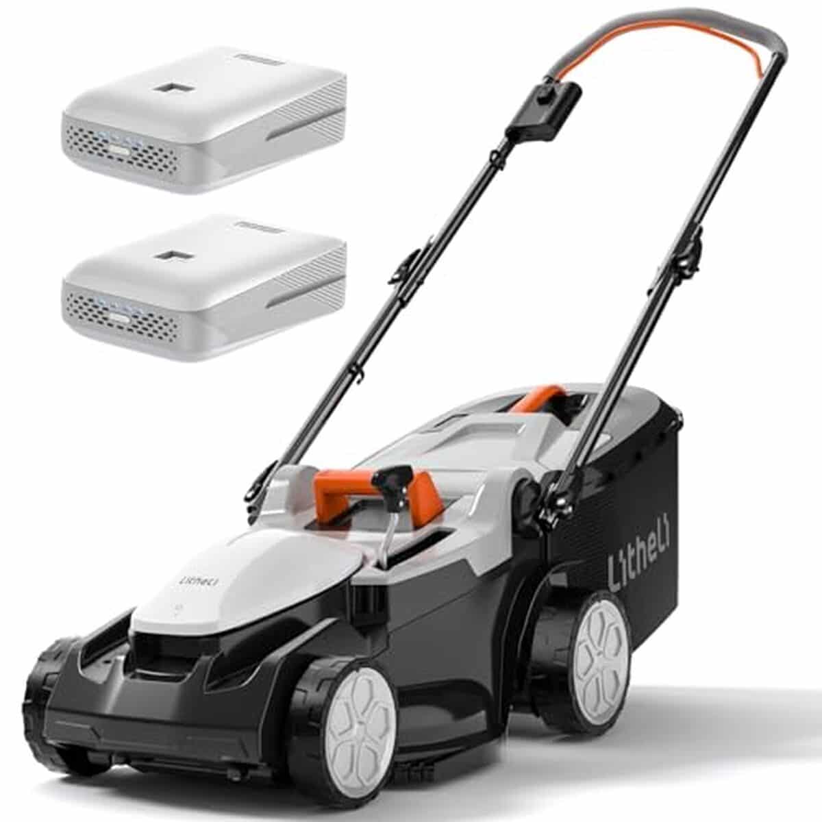 Test de la tondeuse Litheli 37cm sans fil pour petits jardins