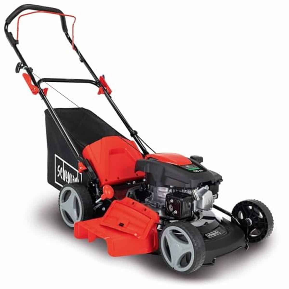 Test : tondeuse Scheppach MP150-46 et son mulching efficace