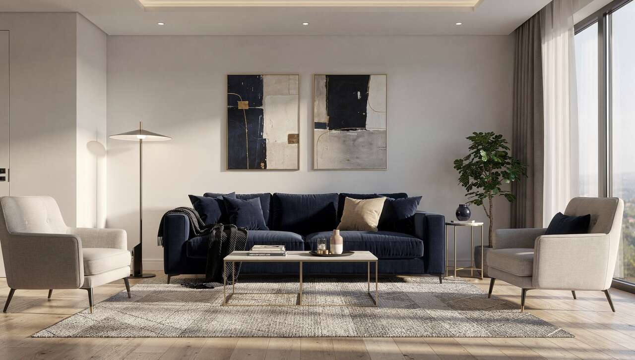 Décoration intérieure : la tendance du bleu navy