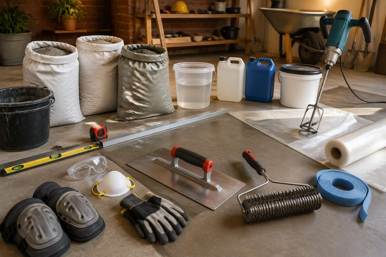 Comment lisser une dalle en béton ?