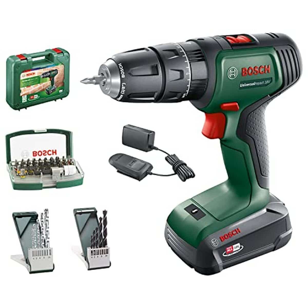 Test : bosch UniversalImpact 18V, perceuse à percussion sans fil