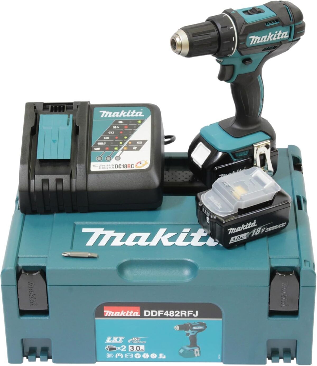 Test de la perceuse visseuse Makita DDF482RFJ 18V en makpac