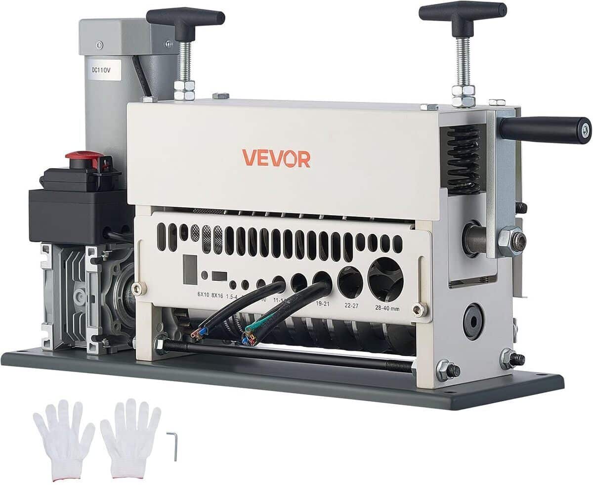 Test : dénudeur câble électrique VEVOR 370 W 1, 5-40 mm