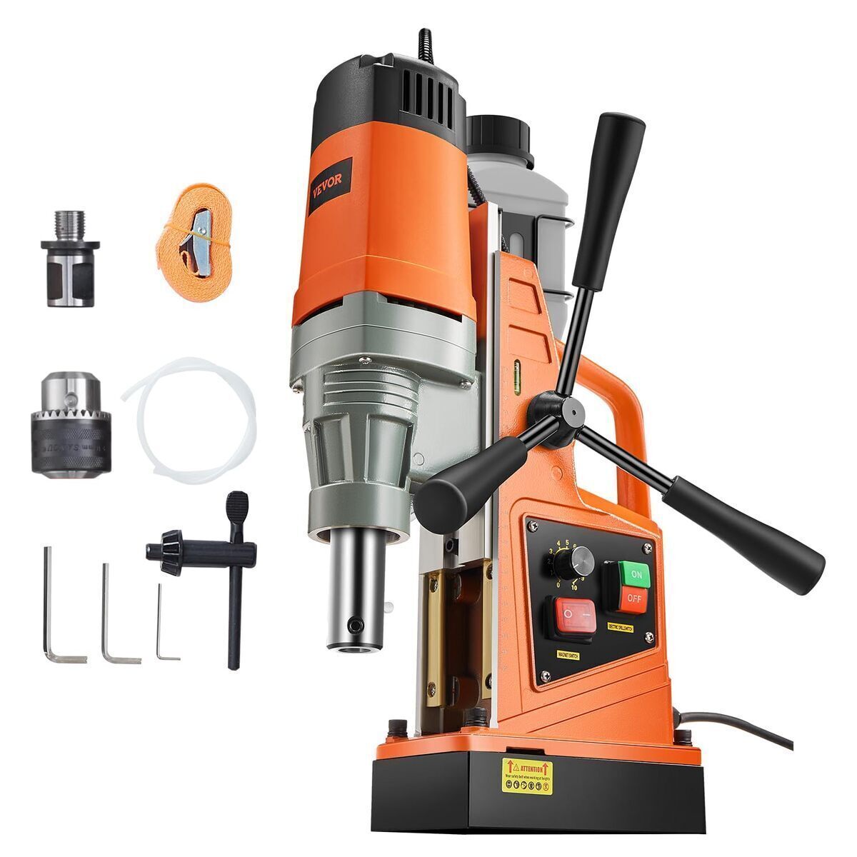Test : perceuse magnétique VEVOR 1550 W pour travaux lourds