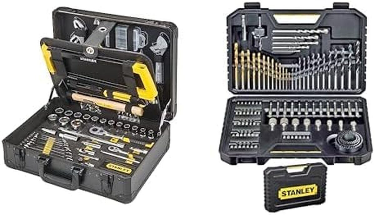 Test : valise de maintenance Stanley 142 pièces complète
