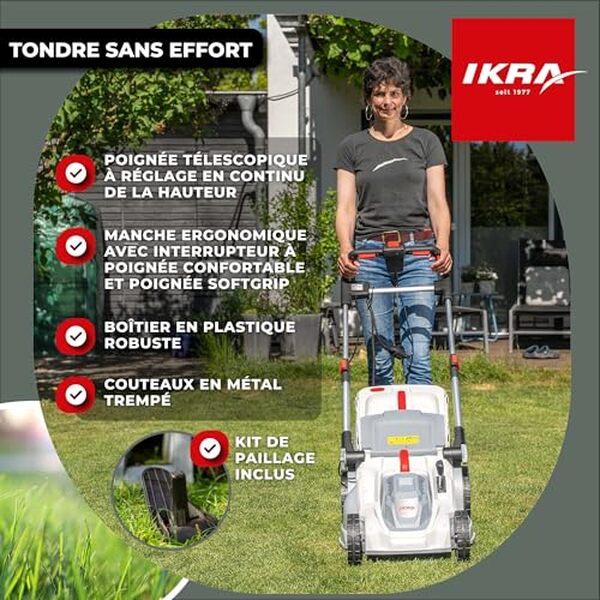 Découvrez notre test complet de la tondeuse électrique ikra ierm 2043 t 2000w : puissance, polyvalence et performances pour un jardin impeccable. 