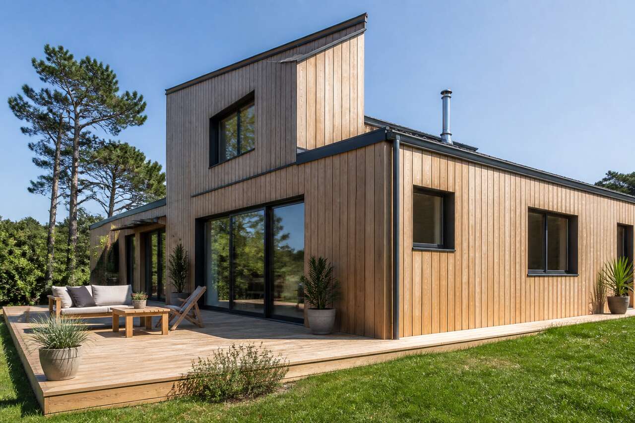 Ce que change vraiment un bardage bois sur une fa&ccedil;ade