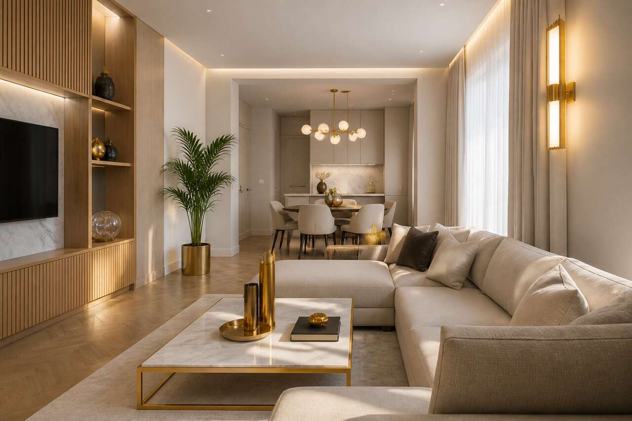 Tendance gold : sublimez votre intérieur avec des touches dorées