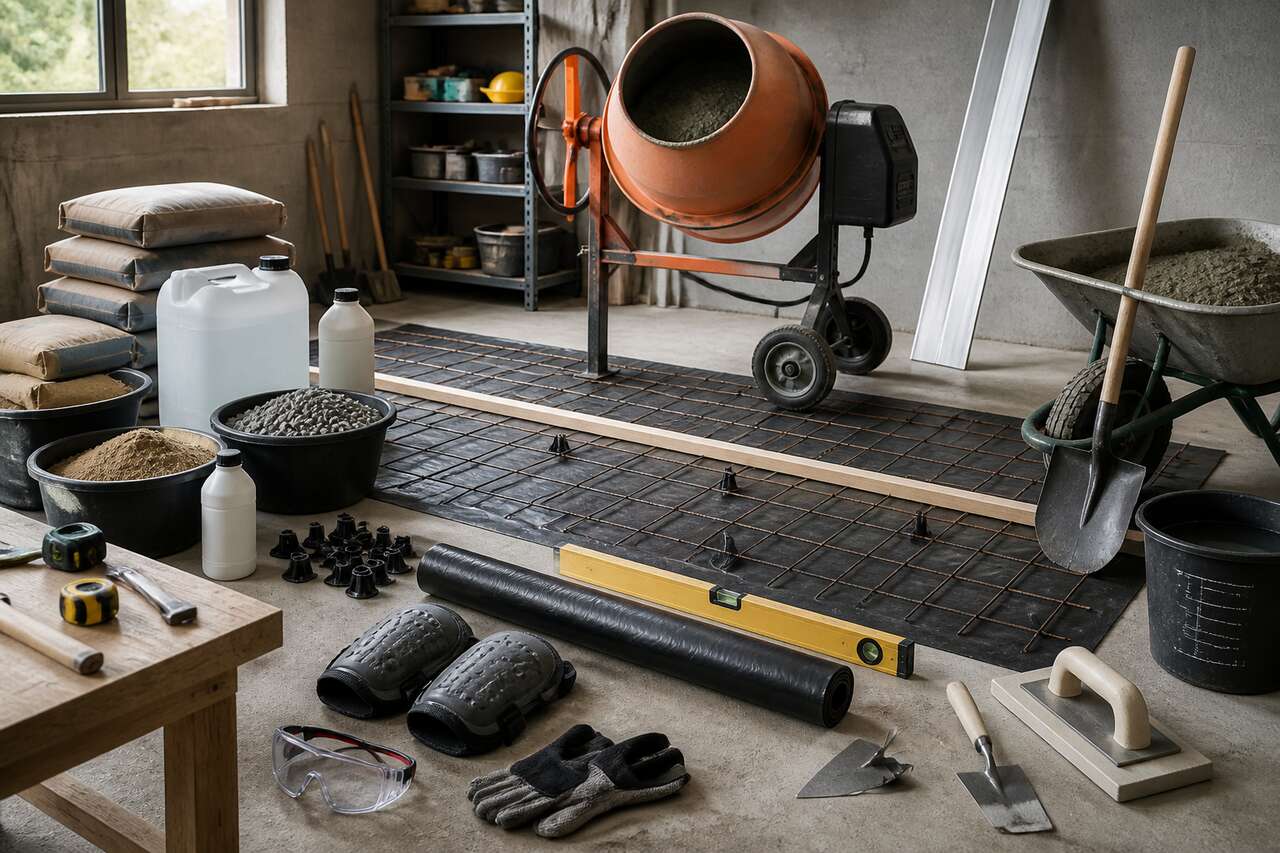 Comment faire une chape en béton ?