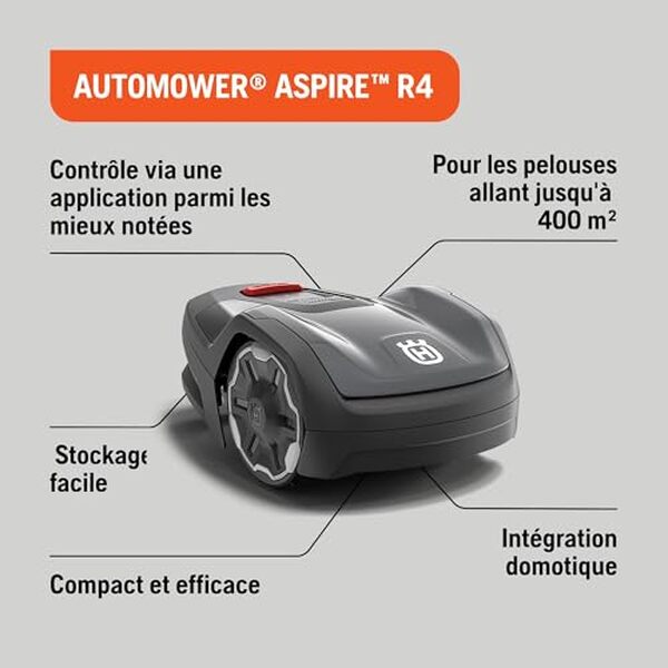 Découvrez notre test détaillé de la tondeuse robot Husqvarna Automower Aspire R4 : performances, fonctionnalités et verdict final pour votre jardin.