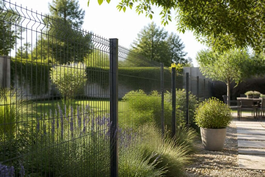 Aménagement extérieur : comment choisir une clôture en grillage acier ?