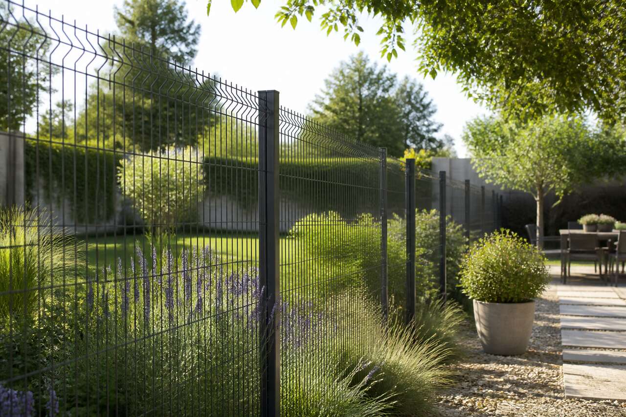 Aménagement extérieur : comment choisir une clôture en grillage acier ?