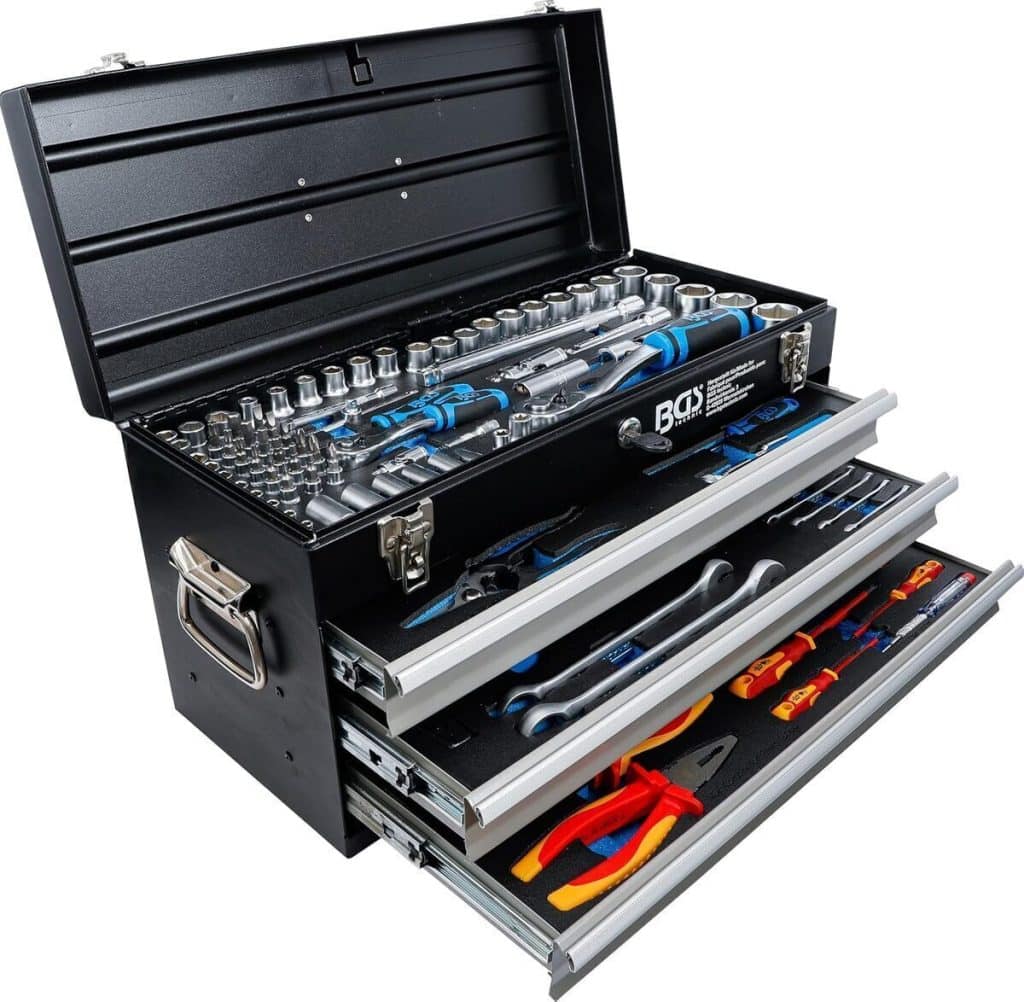 Test BGS 3350 : caisse à outils avec 147 outils