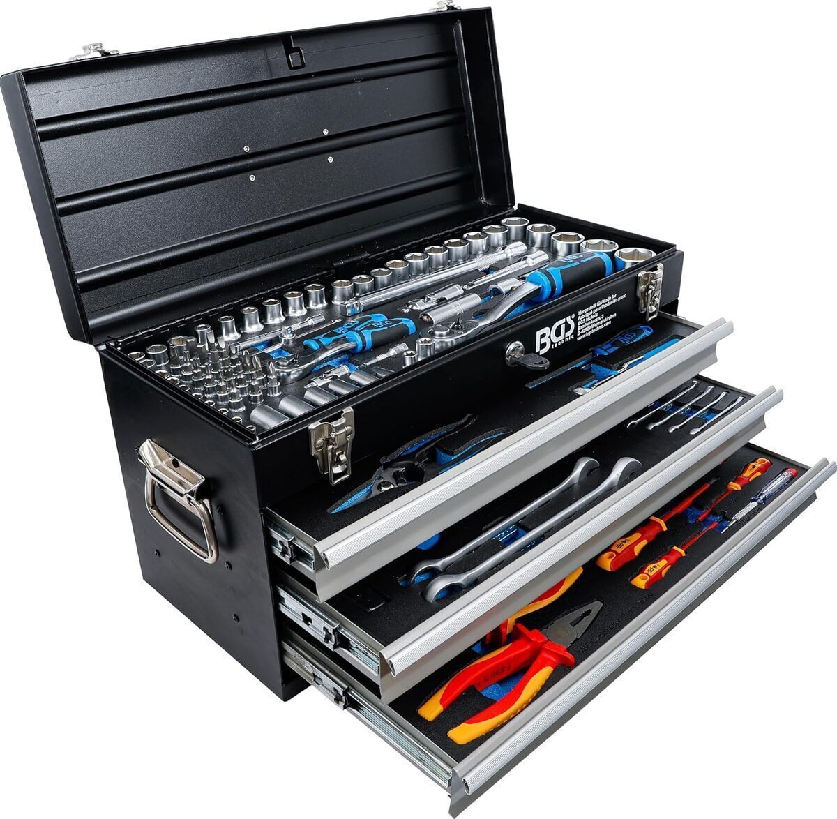 Test BGS 3350 : caisse à outils avec 147 outils