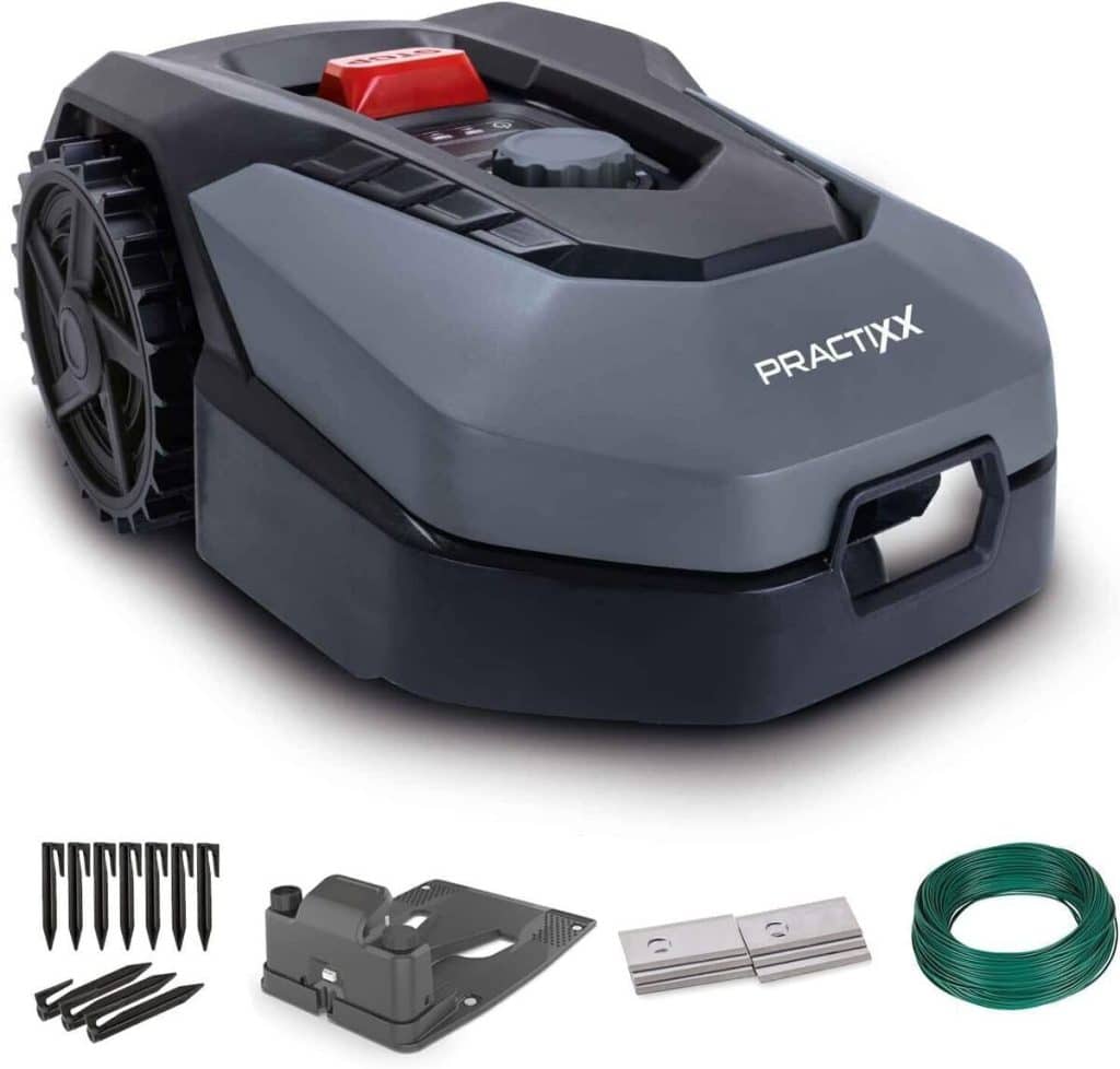 Test du robot tondeuse Practixx PX-RRM-600Wi : efficacité et connectivité