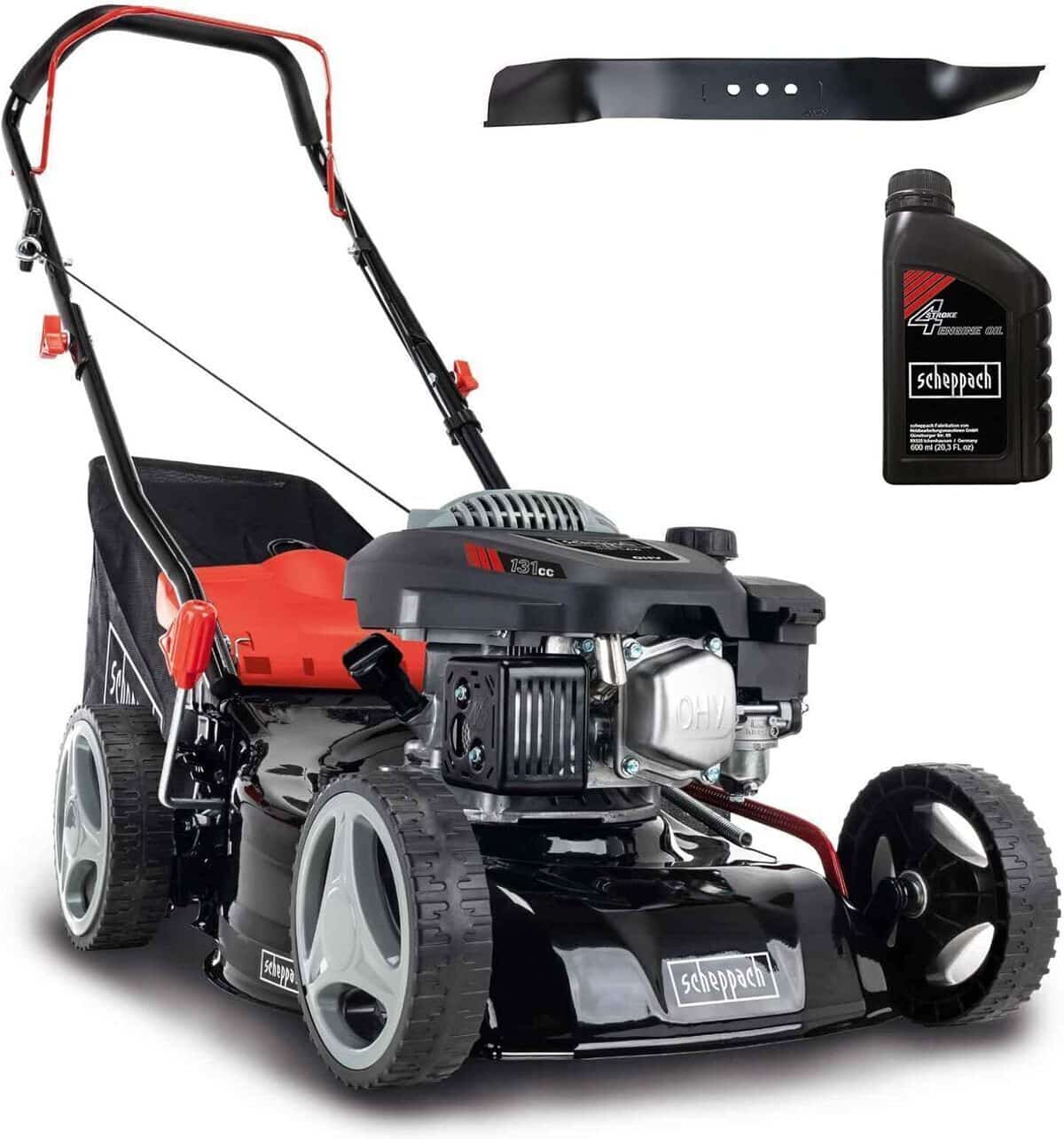 Test Scheppach MP132-42 : tondeuse thermique performante et pratique