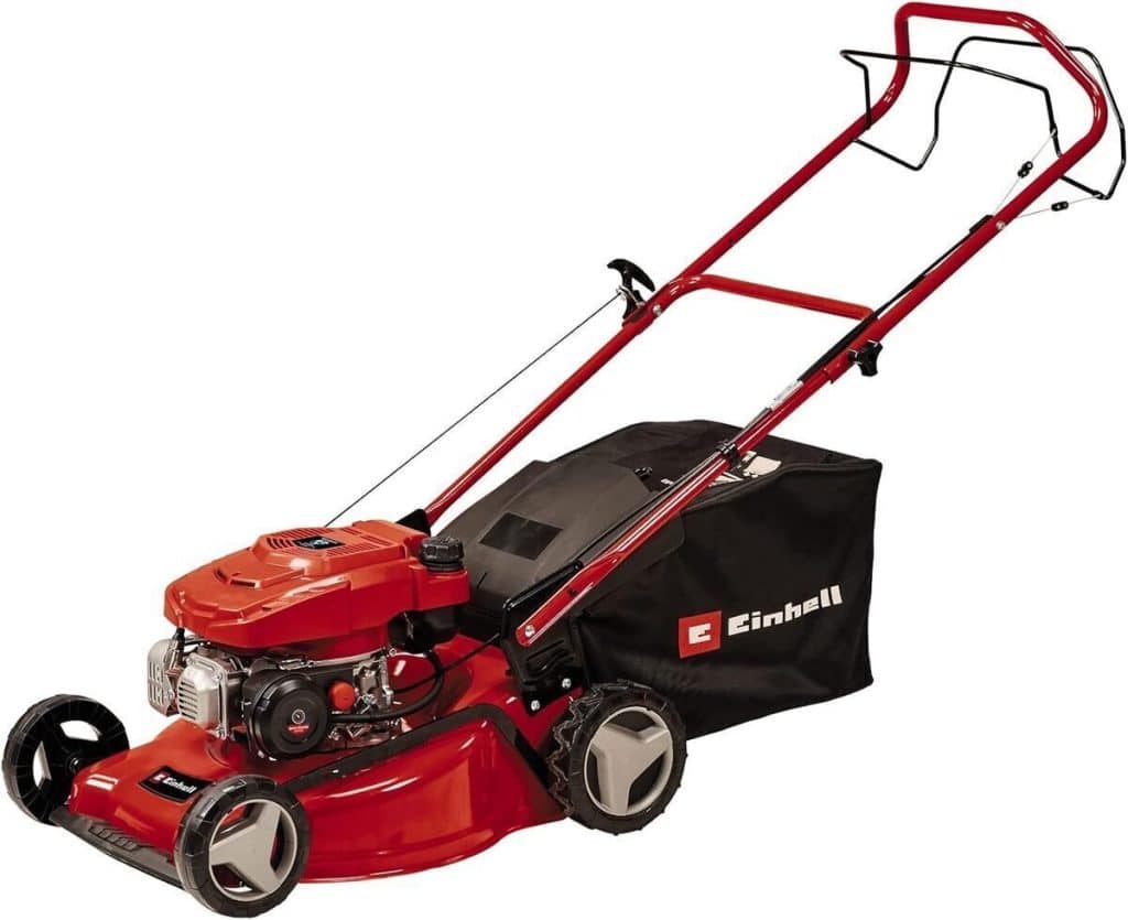 Test : tondeuse Einhell GC-PM 46/5 S, puissance 146cc et coupe 46 cm