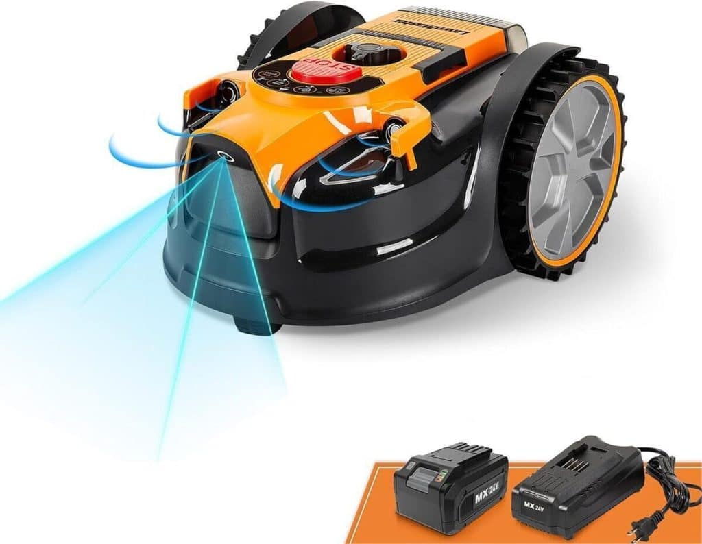 Test tondeuse robot Lawnmaster OcuMow™ : efficacité et silence