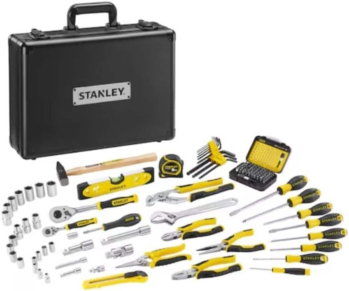 Test : valise d'entretien Stanley STMT72986-1 avec 119 pièces