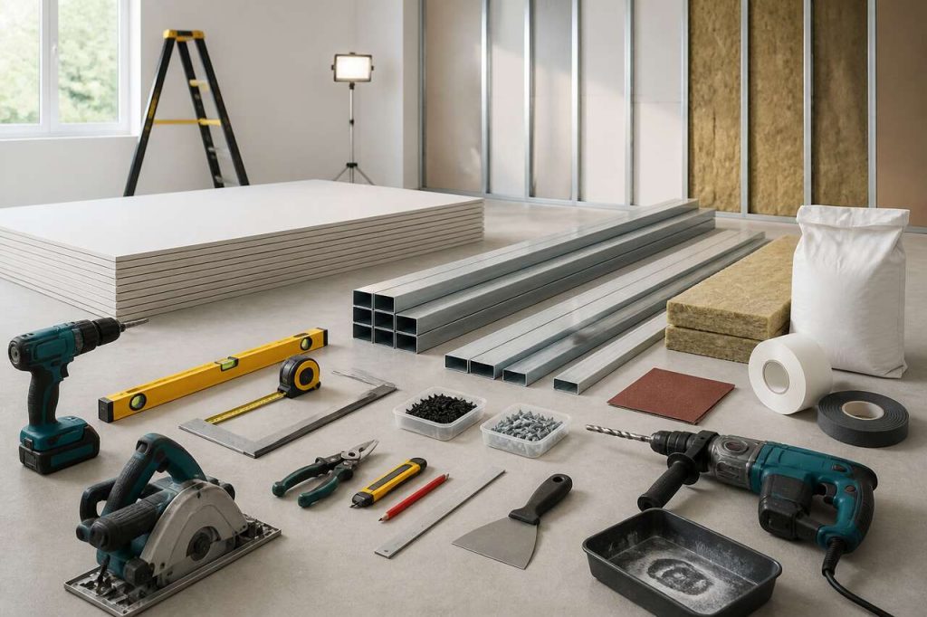 Astuces pour poser une cloison en plaque de plâtre