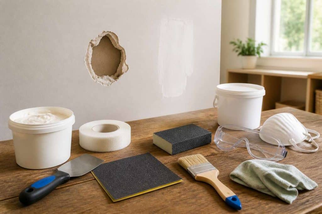 Comment reboucher un trou dans du placo ?