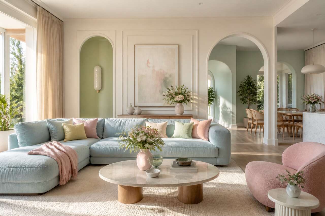 Couleurs pastel tendance 2026: les teintes &agrave; suivre