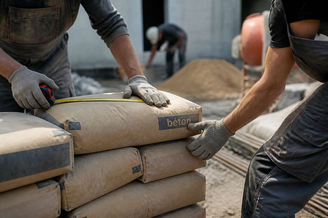 Calculer les sacs de béton nécessaires