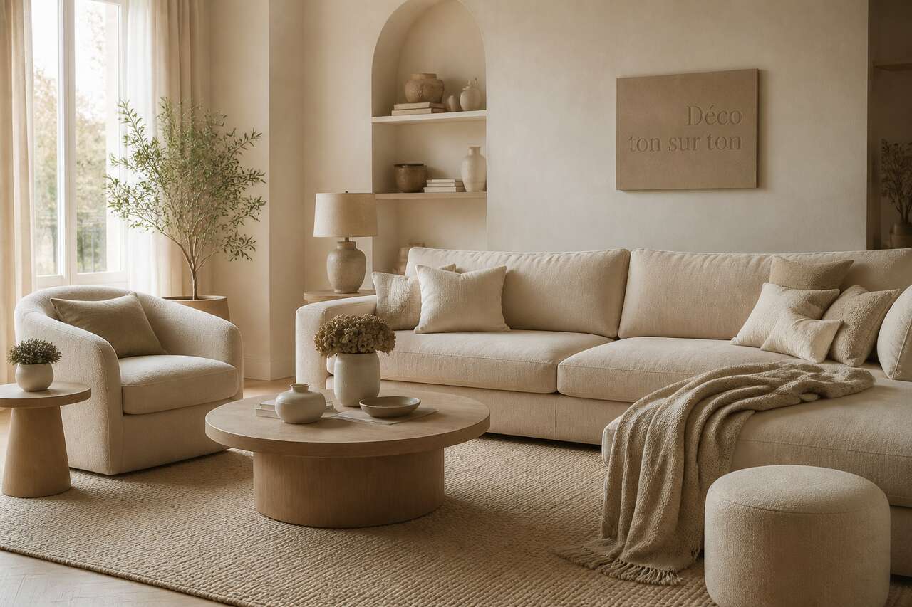 Comment intégrer une déco ton sur ton ?