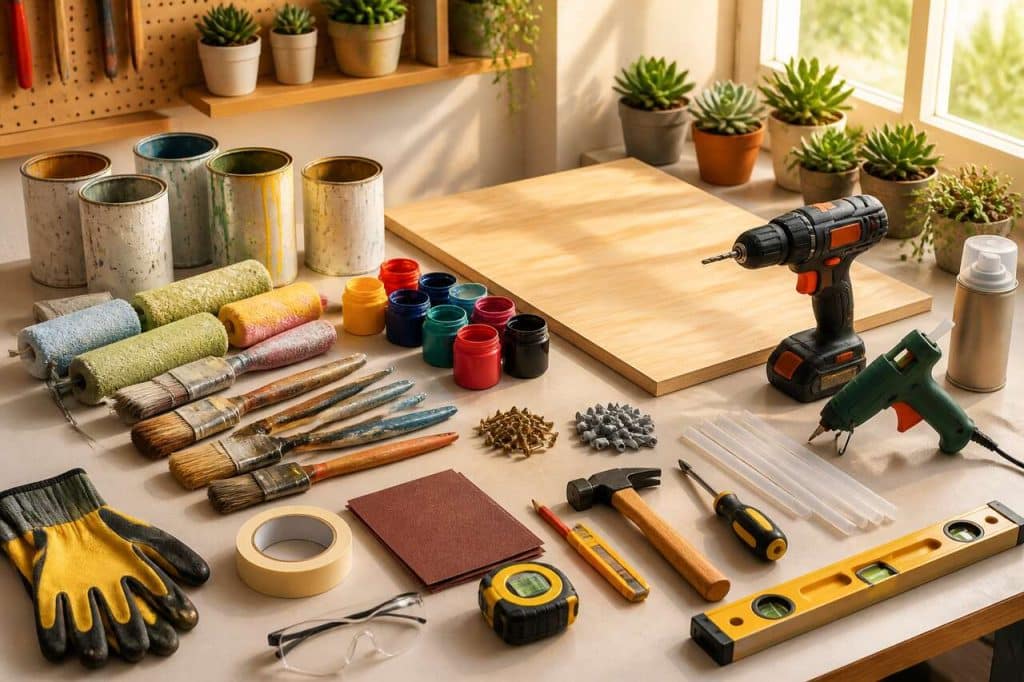 Comment réutiliser vos outils de peinture usagés ?