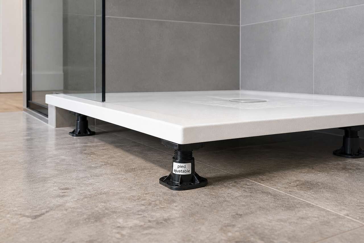 &agrave; quoi servent les pieds d&rsquo;un receveur de douche