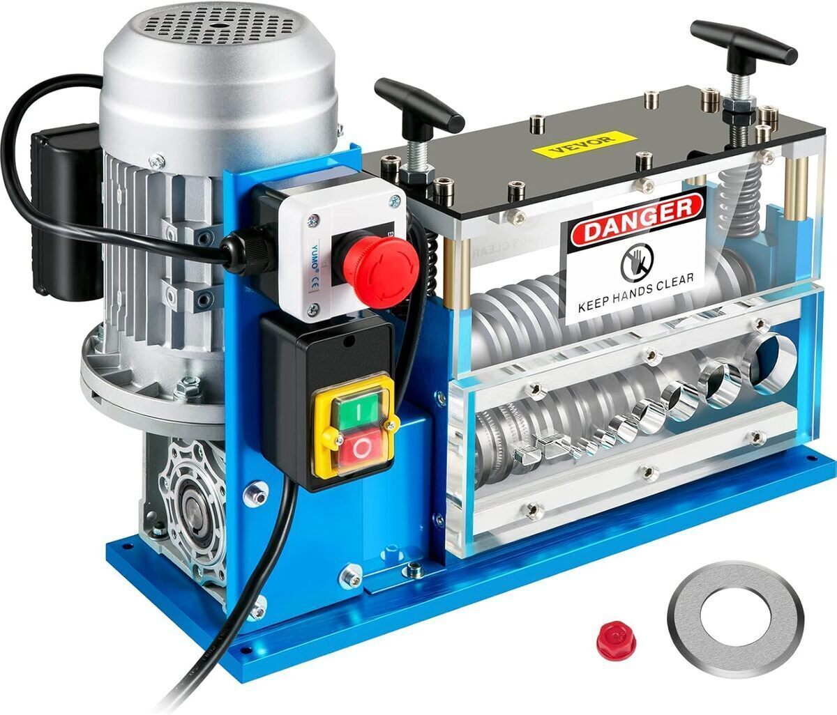 Test de la machine à dénuder VEVOR 370 W pour câbles 1, 5 mm-38 mm