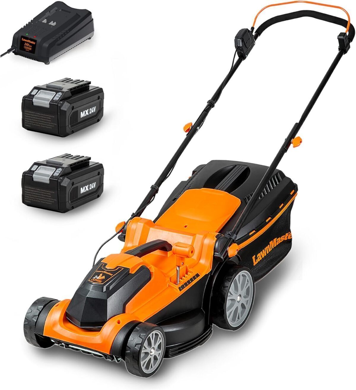 Test de la tondeuse sans fil LawnMaster CLMF2437G : performances et polyvalence
