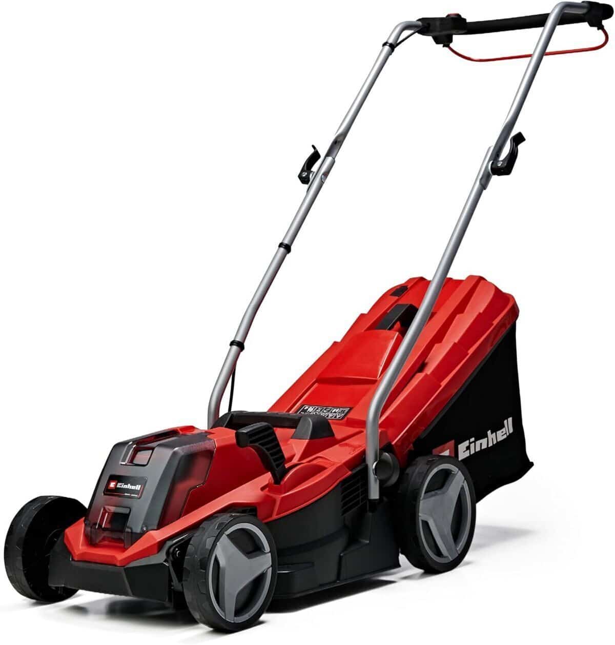 Test : einhell tondeuse à gazon sans fil GE-CM 18/33 Li-Solo, puissance et précision