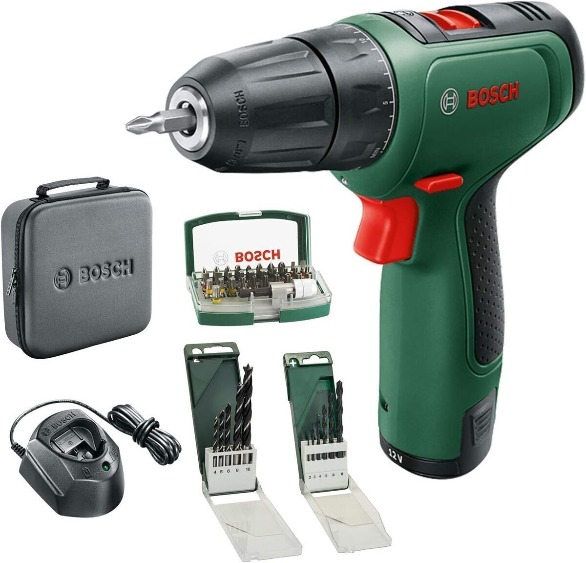 Test : perceuse-visseuse sans fil Bosch EasyDrill 1200, puissance et confort