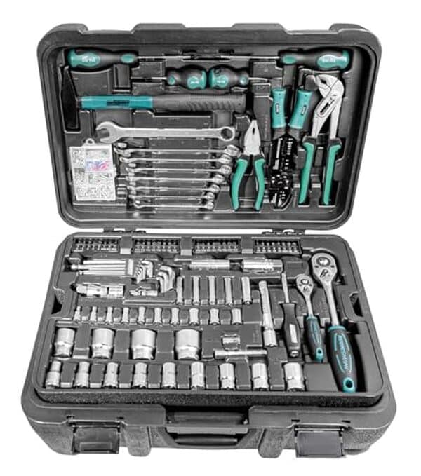 Découvrez notre test détaillé de la mallette à outils Mannesmann M29070 avec ses 122 pièces : qualité, ergonomie et performance analysées pour vous aider à choisir.