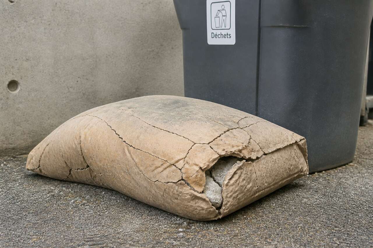 O&ugrave; jeter un sac de ciment inutilisable et comment &eacute;viter que cela recommence