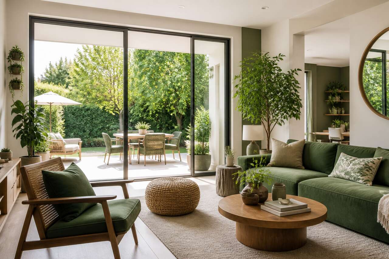 Intégrer le vert dans la décoration intérieure de la maison