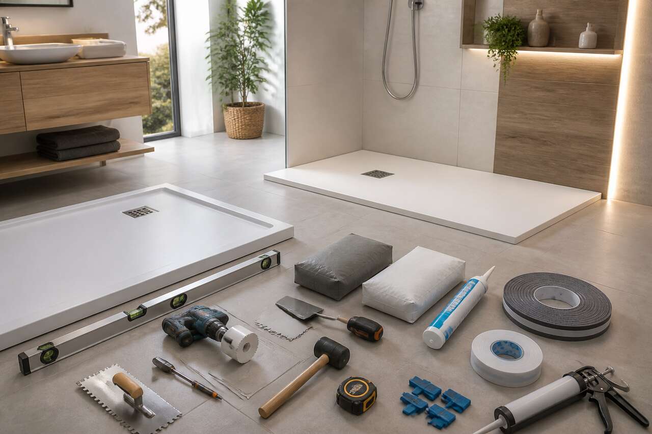 Installer Un Receveur De Douche Extra-Plat : guide Pratique