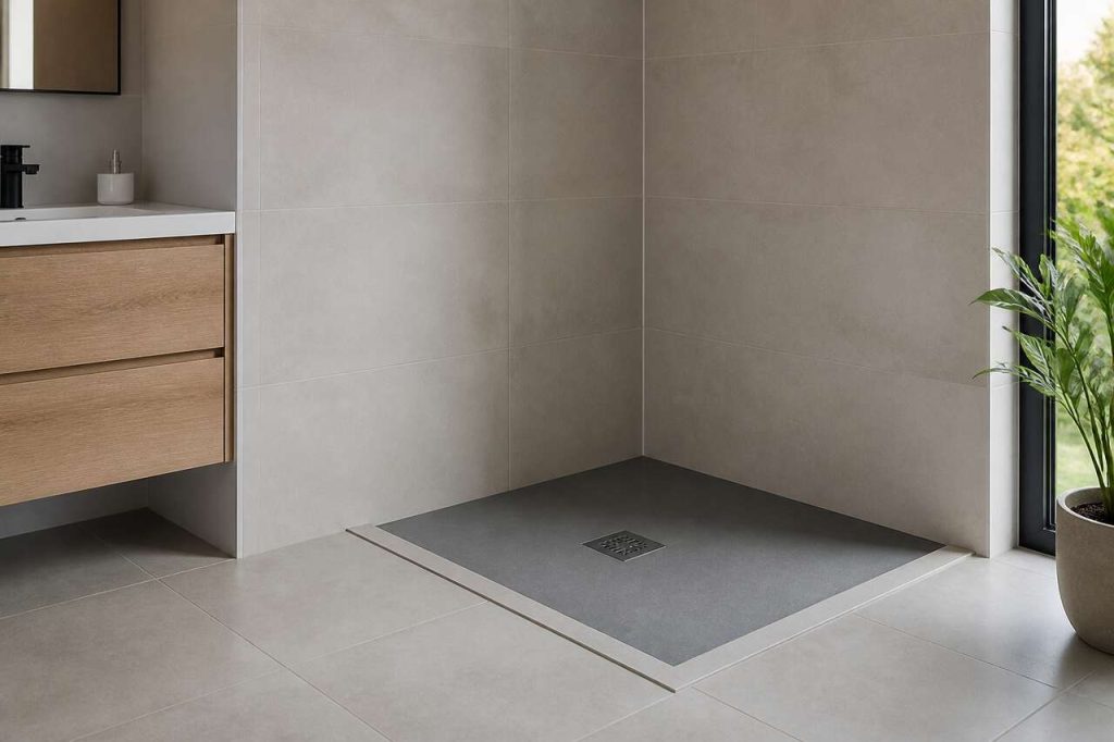 Sur quoi poser un receveur de douche ?