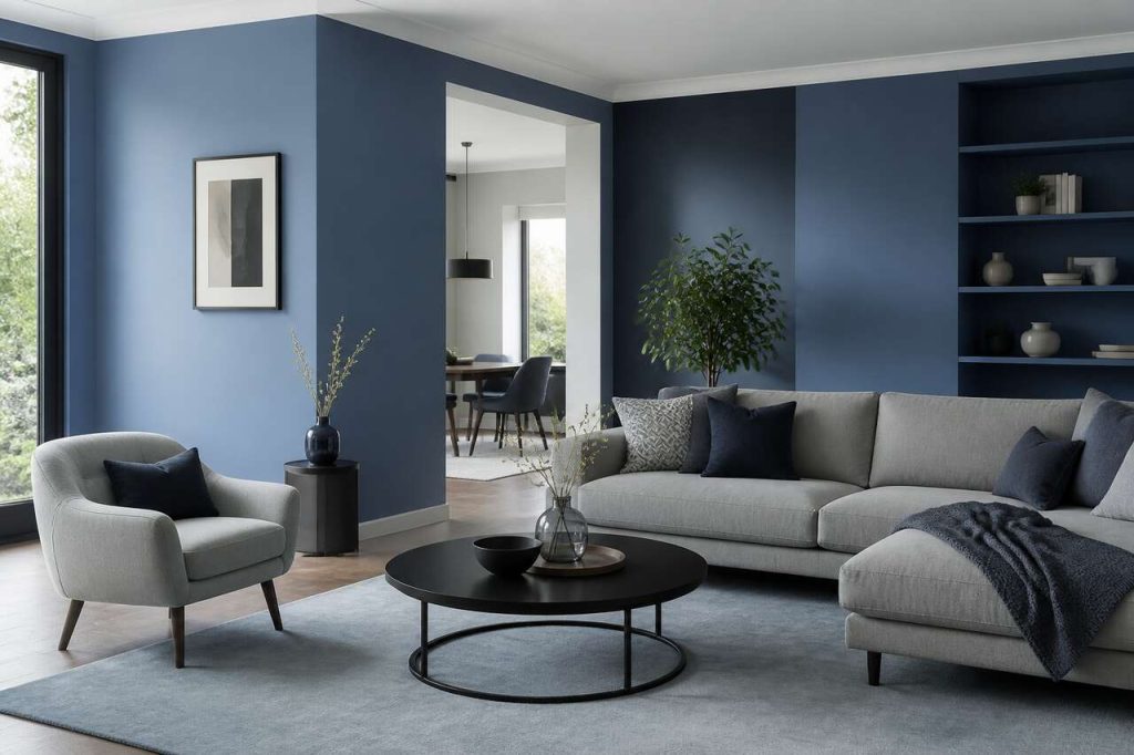 Nuances de bleu pour vos murs : idées et inspirations déco