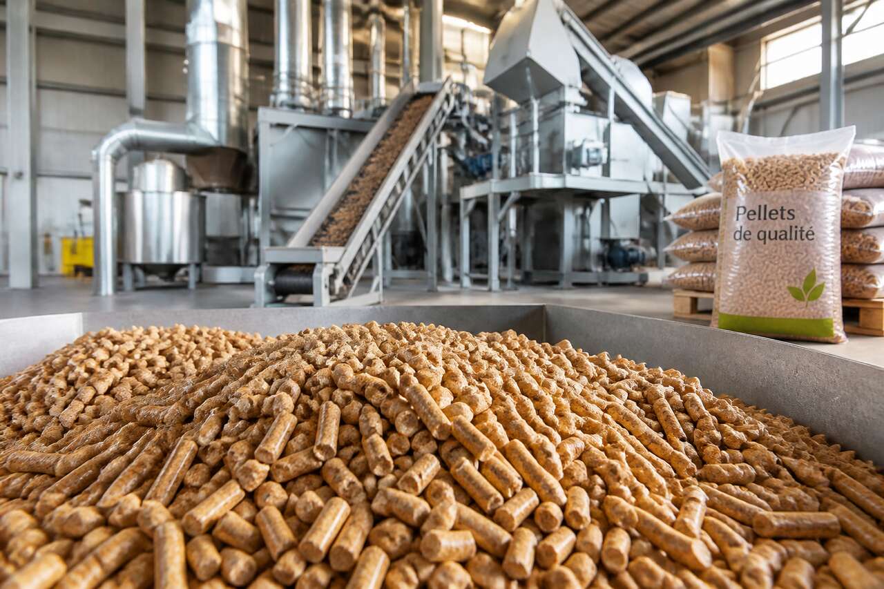 Pellets: production, qualité et sécurisation des volumes Pellets: production, qualité et sécurisation des volumes