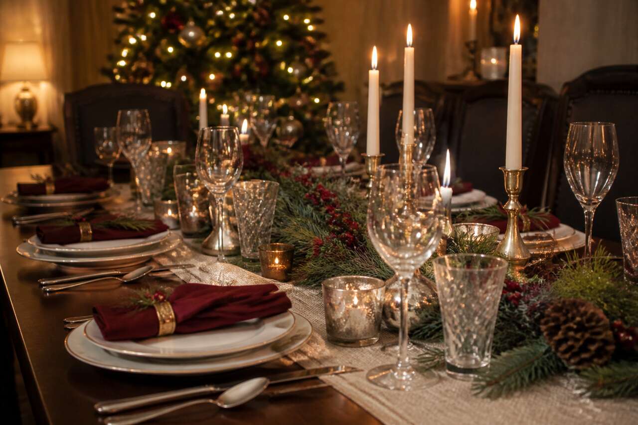 Conseils déco pour sublimer votre table de Noël