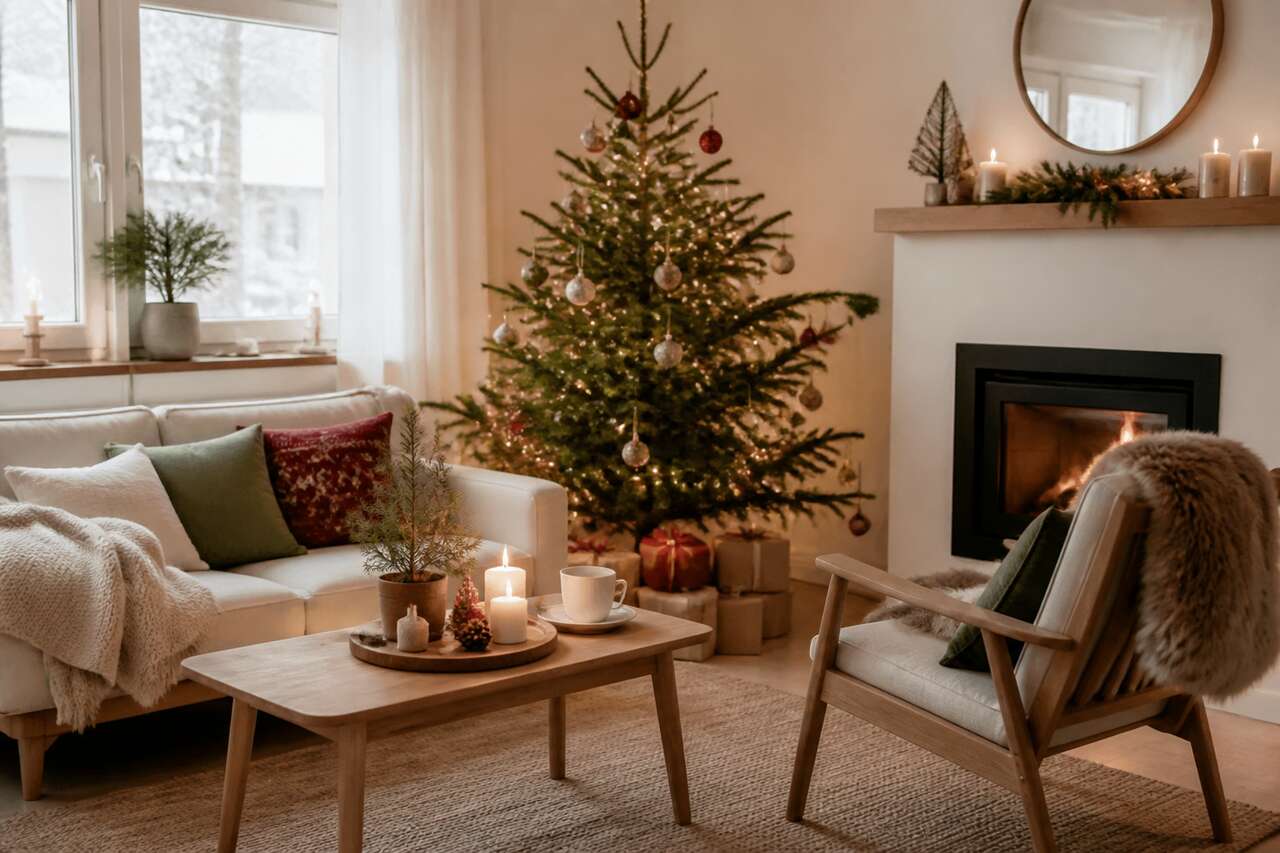 Couleurs et matières d’un noël scandinave réussi Couleurs et matières d’un noël scandinave réussi