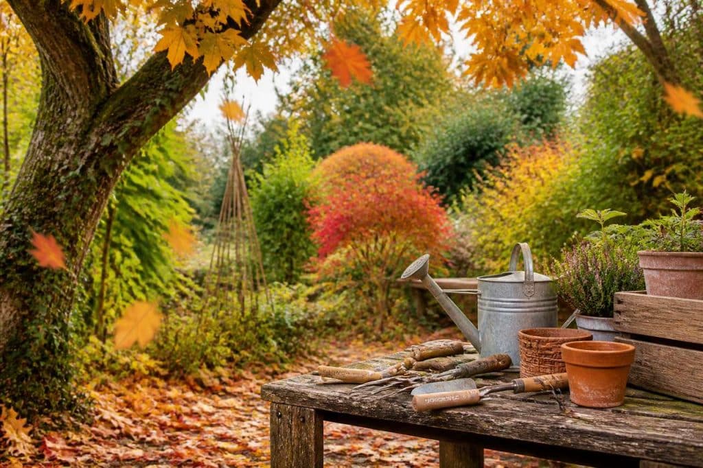 Que faire au jardin en automne : conseils et astuces