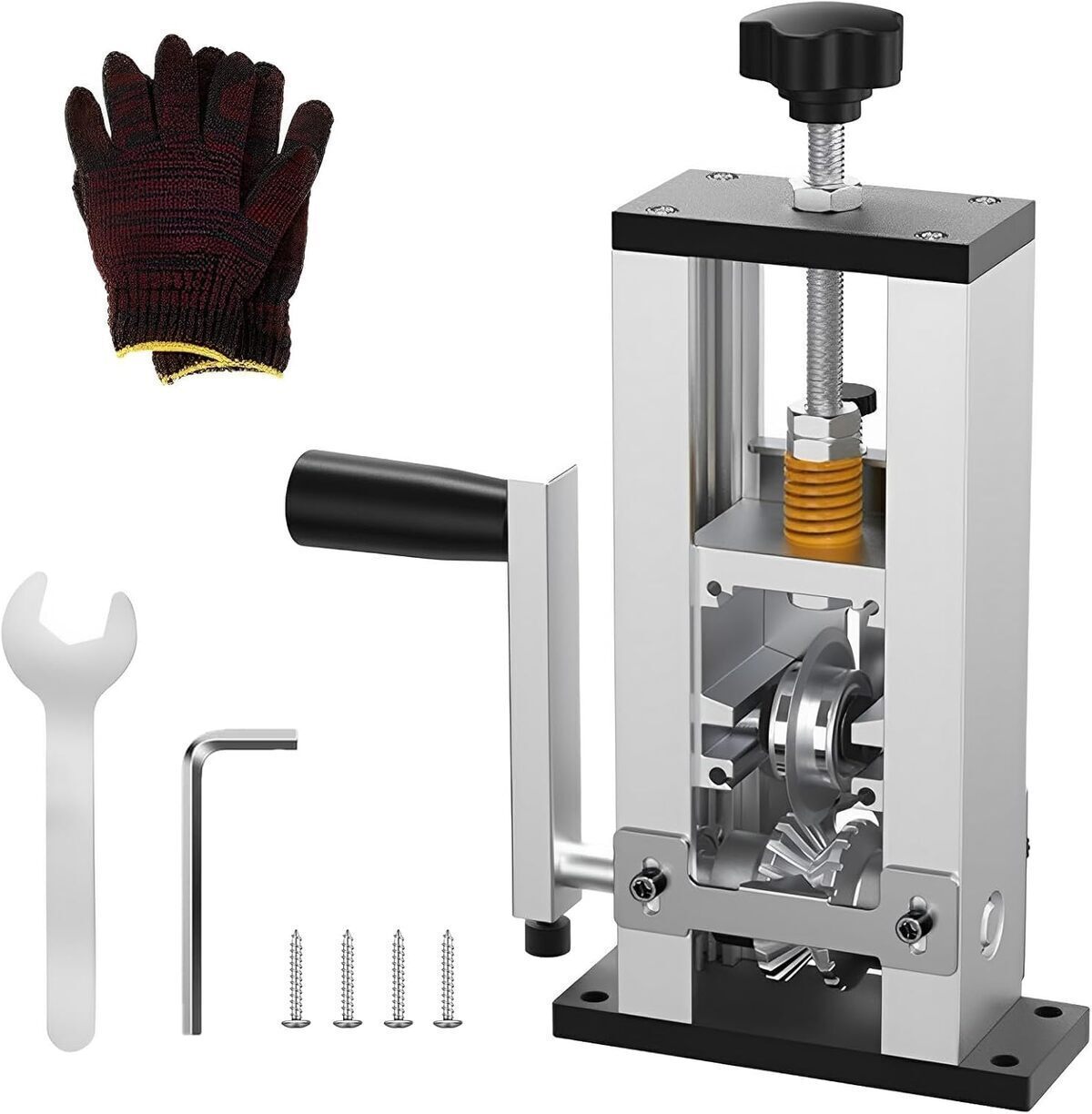 Test de la machine à dénuder aluminium version perceuse