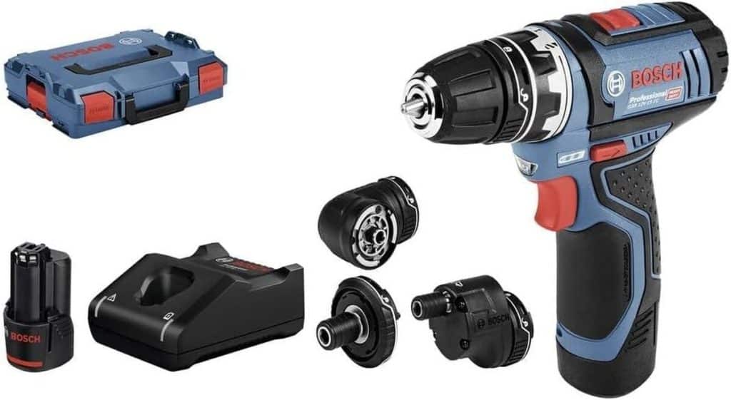 Test de la perceuse Bosch GSR 12V-15 FC : flexibilité et puissance