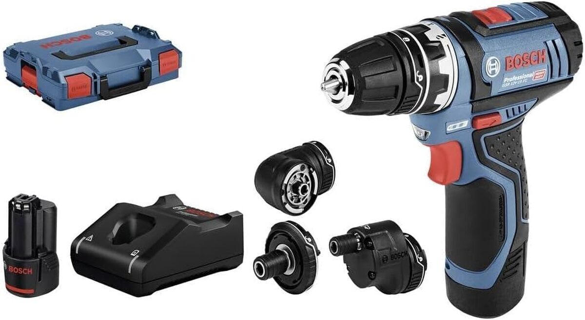 Test de la perceuse Bosch GSR 12V-15 FC : flexibilité et puissance