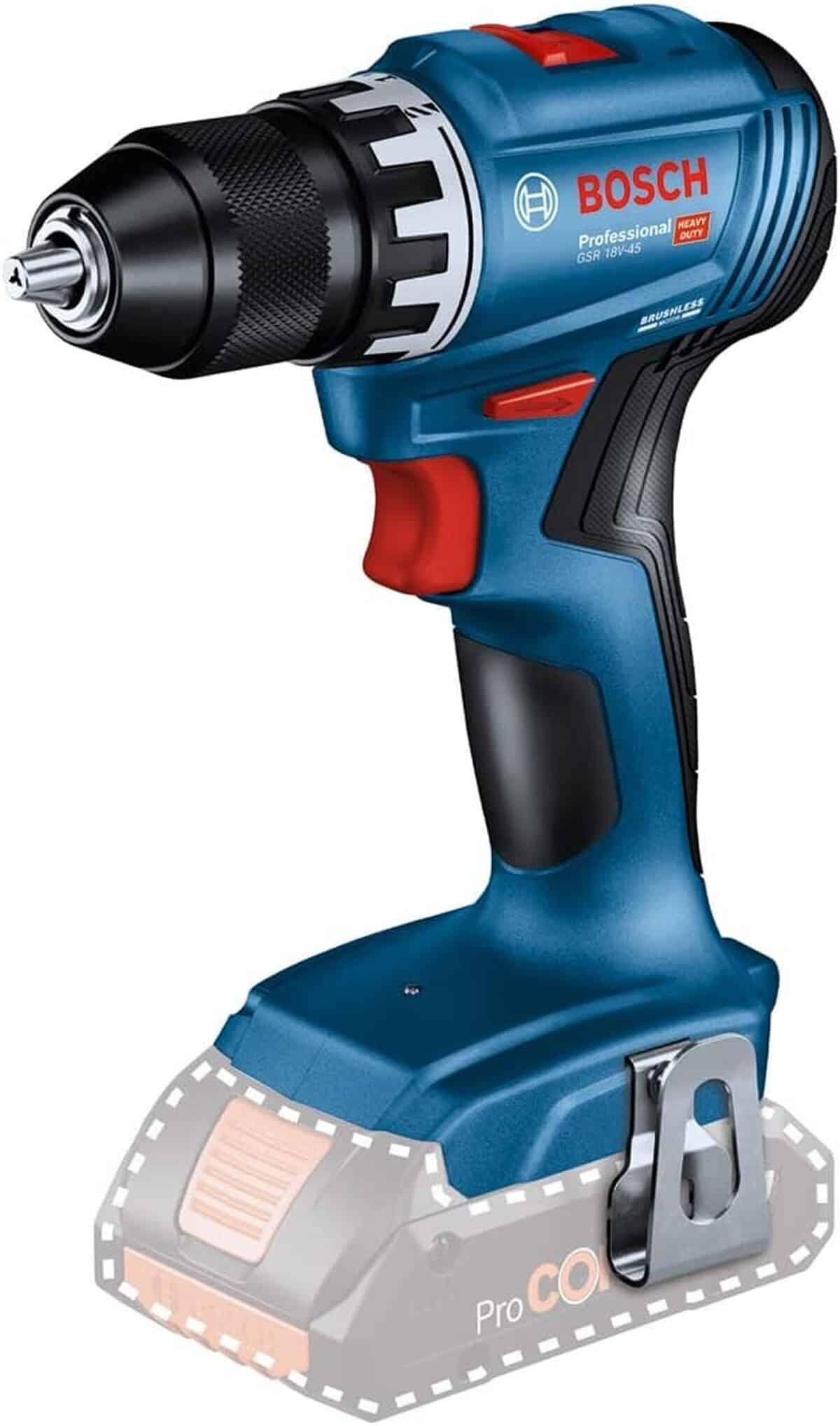 Test de la perceuse Bosch GSR 18V-45 : puissance et rapidité