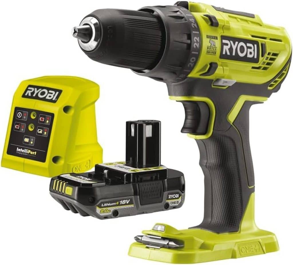 Test de la perceuse-visseuse à percussion Ryobi 18V R18PD32-1C20G
