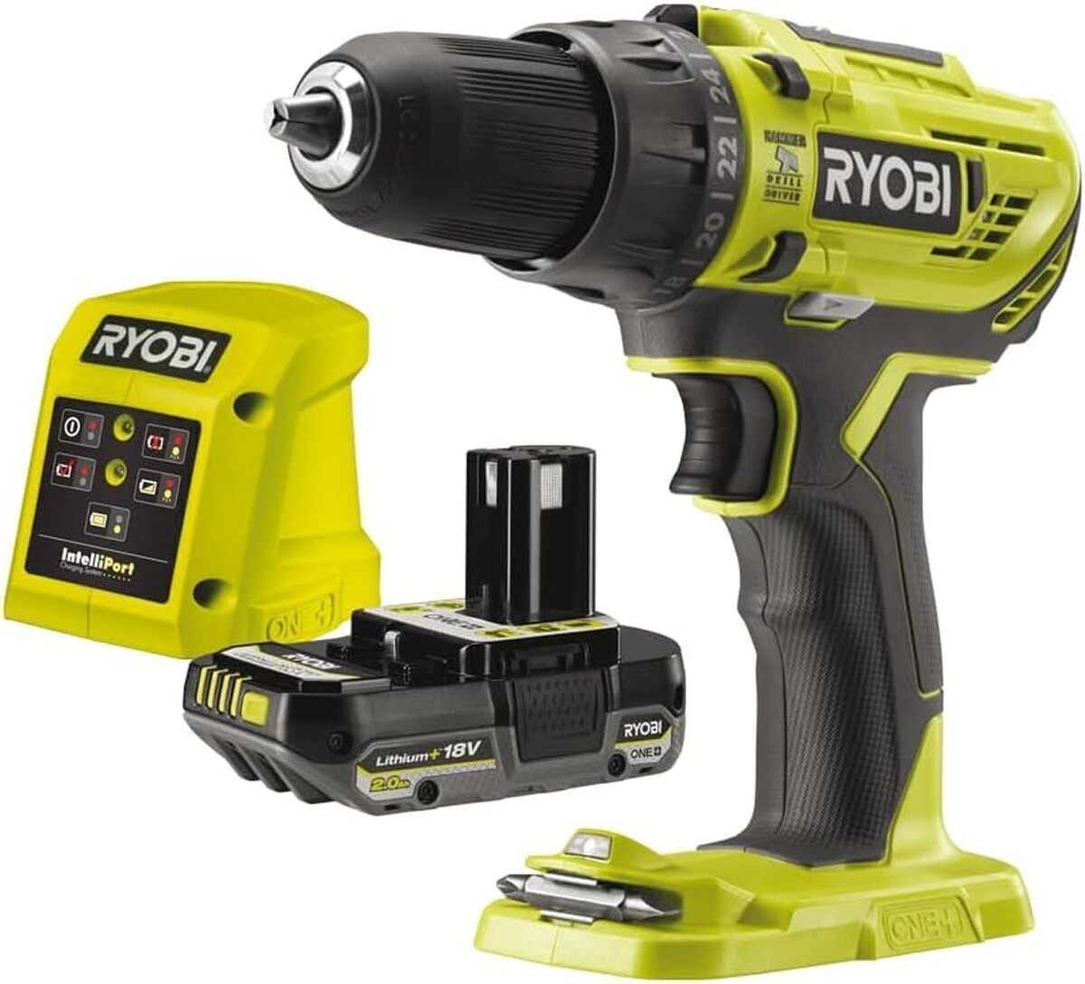 Test de la perceuse-visseuse à percussion Ryobi 18V R18PD32-1C20G